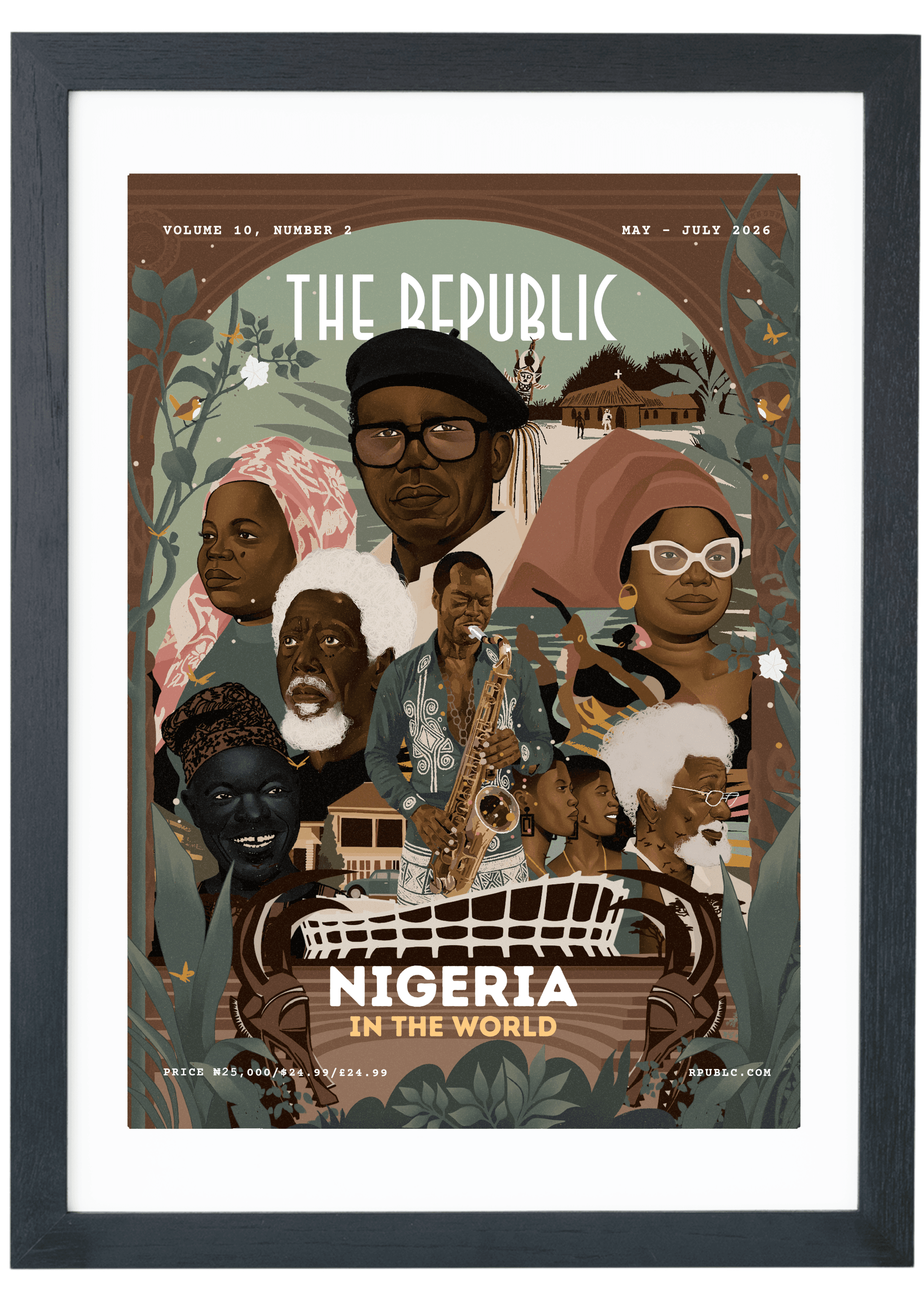 'Nigeria in the World' Print