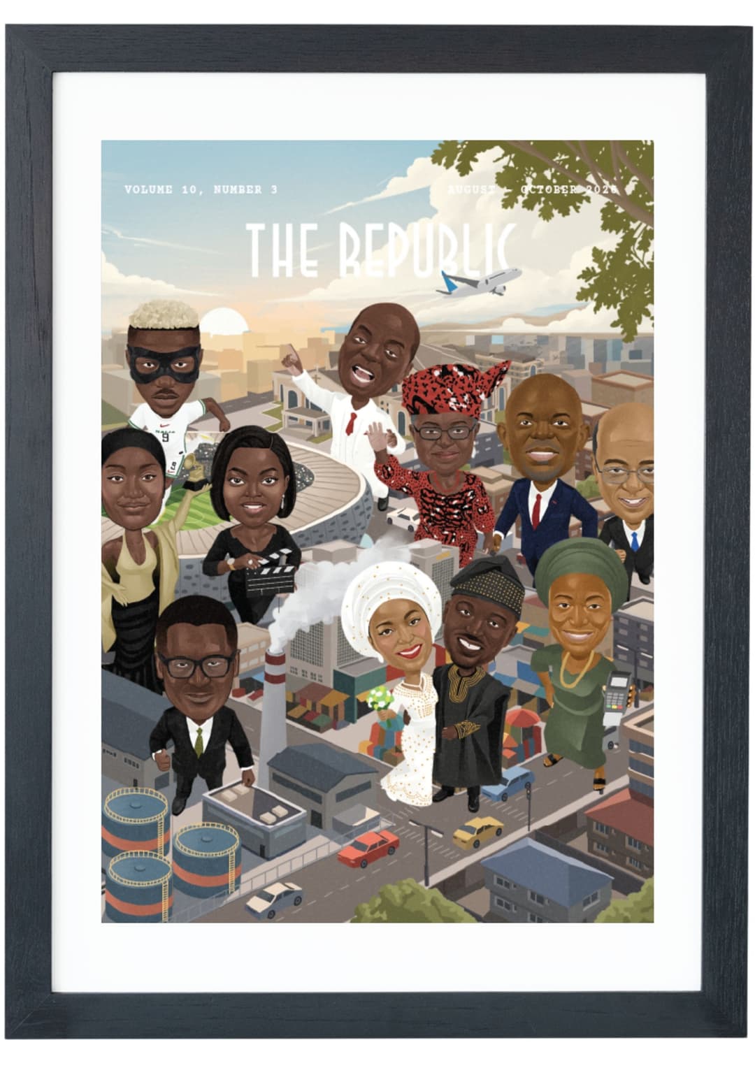 'Africa’s Hustle Republics' Print