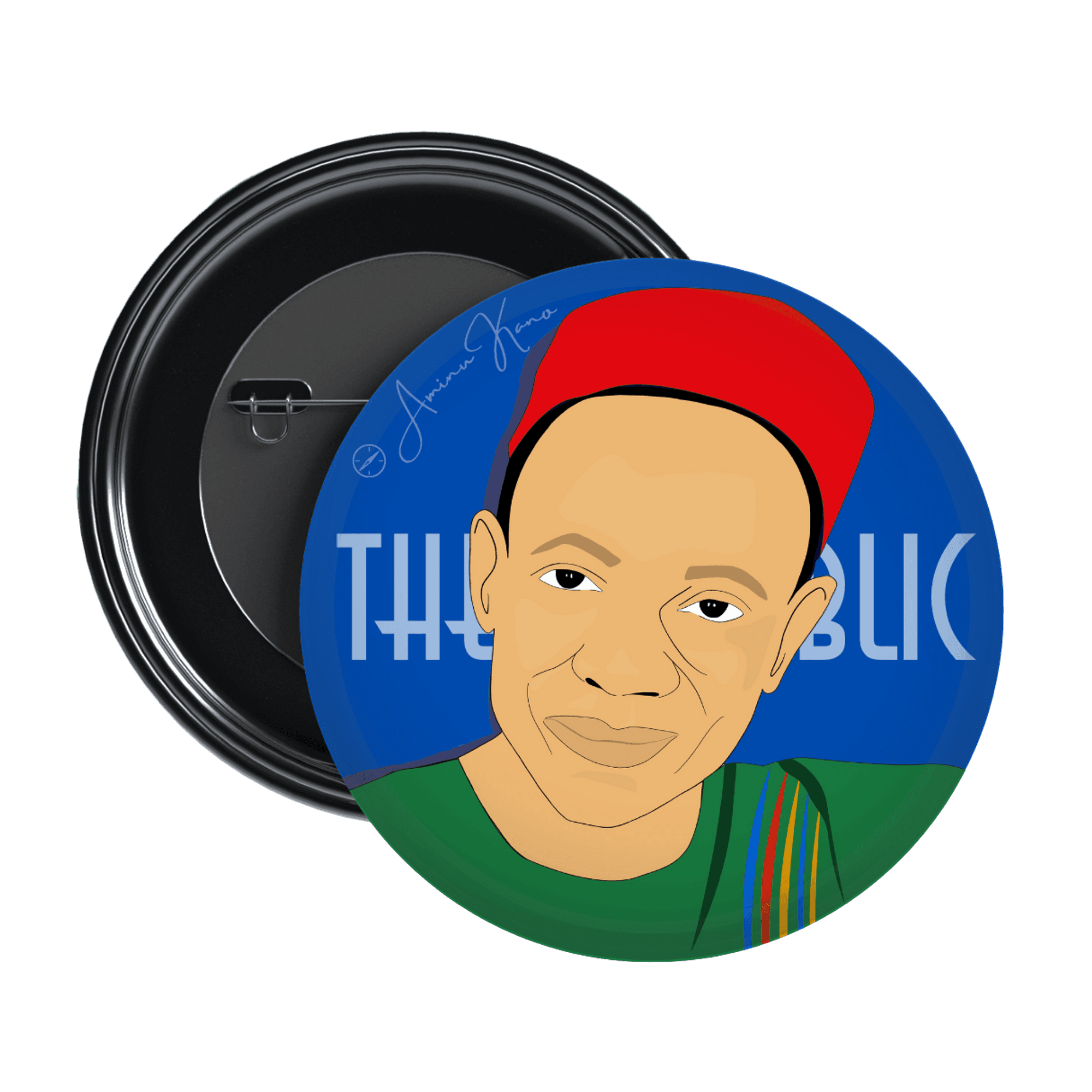 Aminu Kano Pin Badge