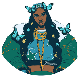 Ayra Starr Sticker - Image 1