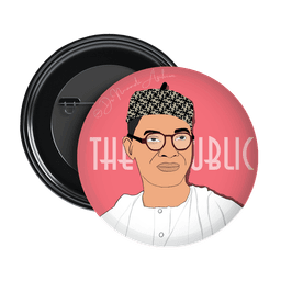 Dr Nnamdi Azikiwe Pin Badge - Image 1