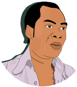 Fela Anikulapo Kuti Sticker - Image 1