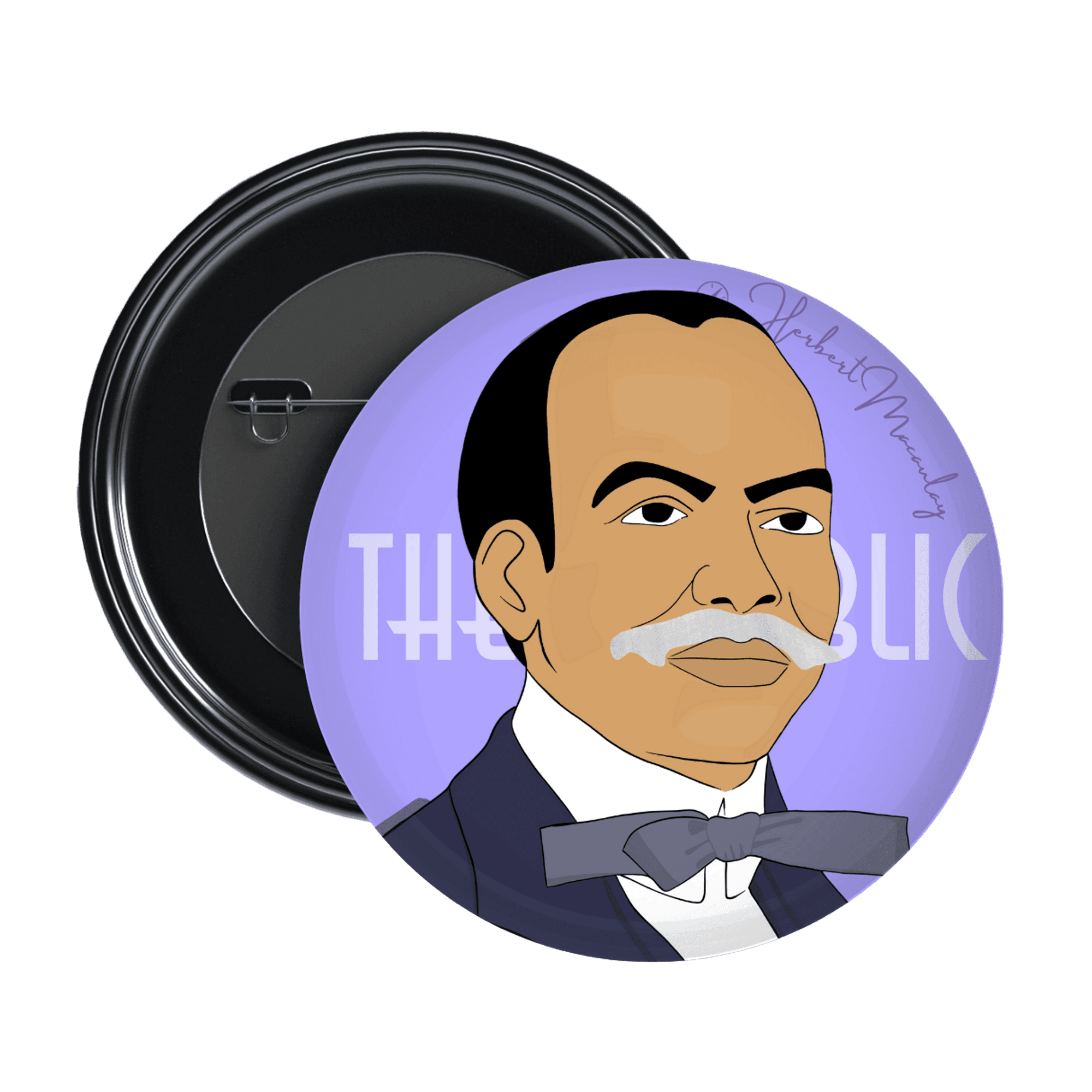 Herbert Macaulay Pin Badge