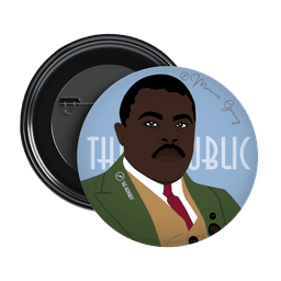 Marcus Garvey Pin Badge - Image 1
