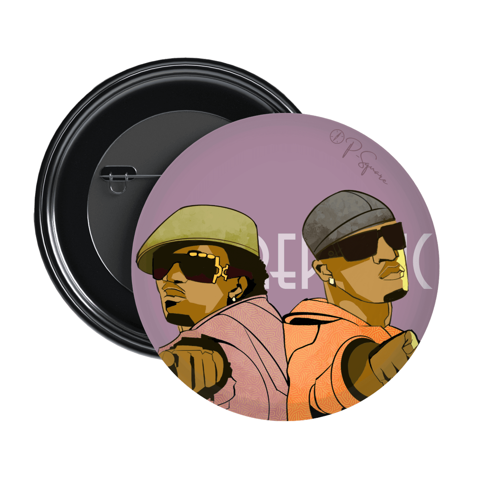 Psquare Pin Badge