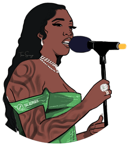 Tiwa Savage Sticker - Image 1