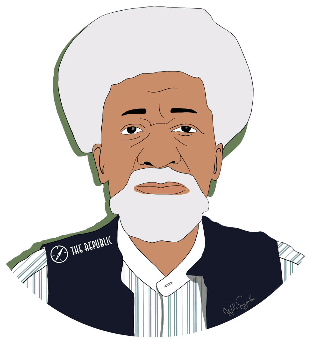 Wole Soyinka Sticker