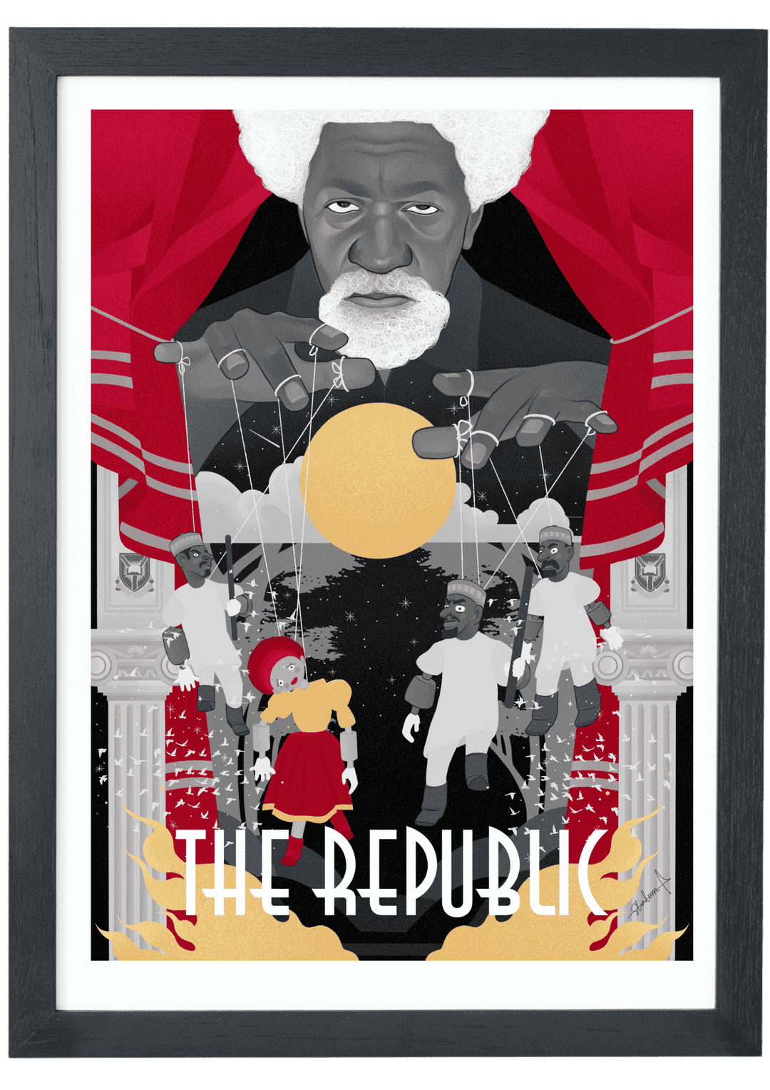'Nigerian Theatre' Print