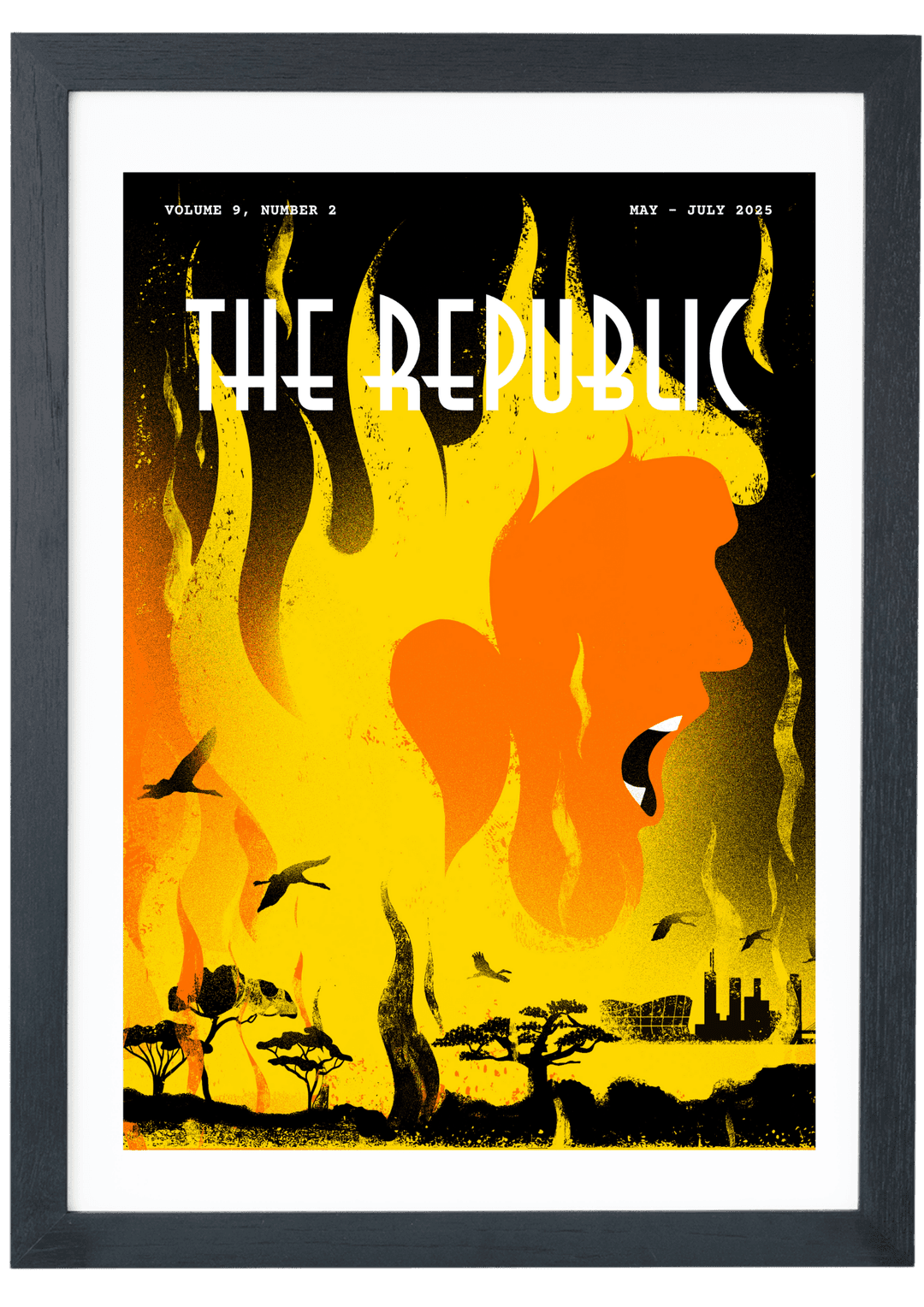 'Make the World Burn Again' by Edel Rodriguez