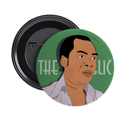 Fela Anikulapo Kuti Pin Badge - Image 1
