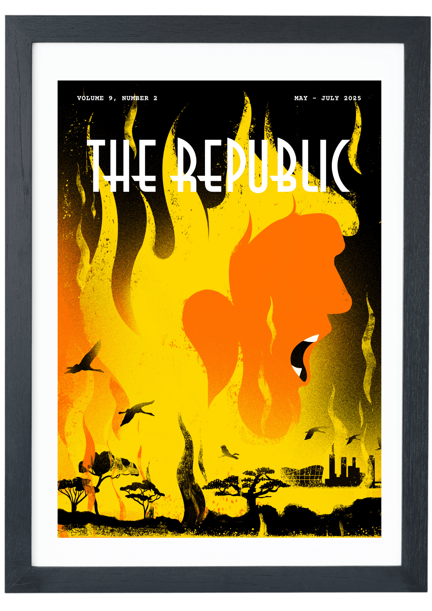 'Make the World Burn Again' by Edel Rodriguez