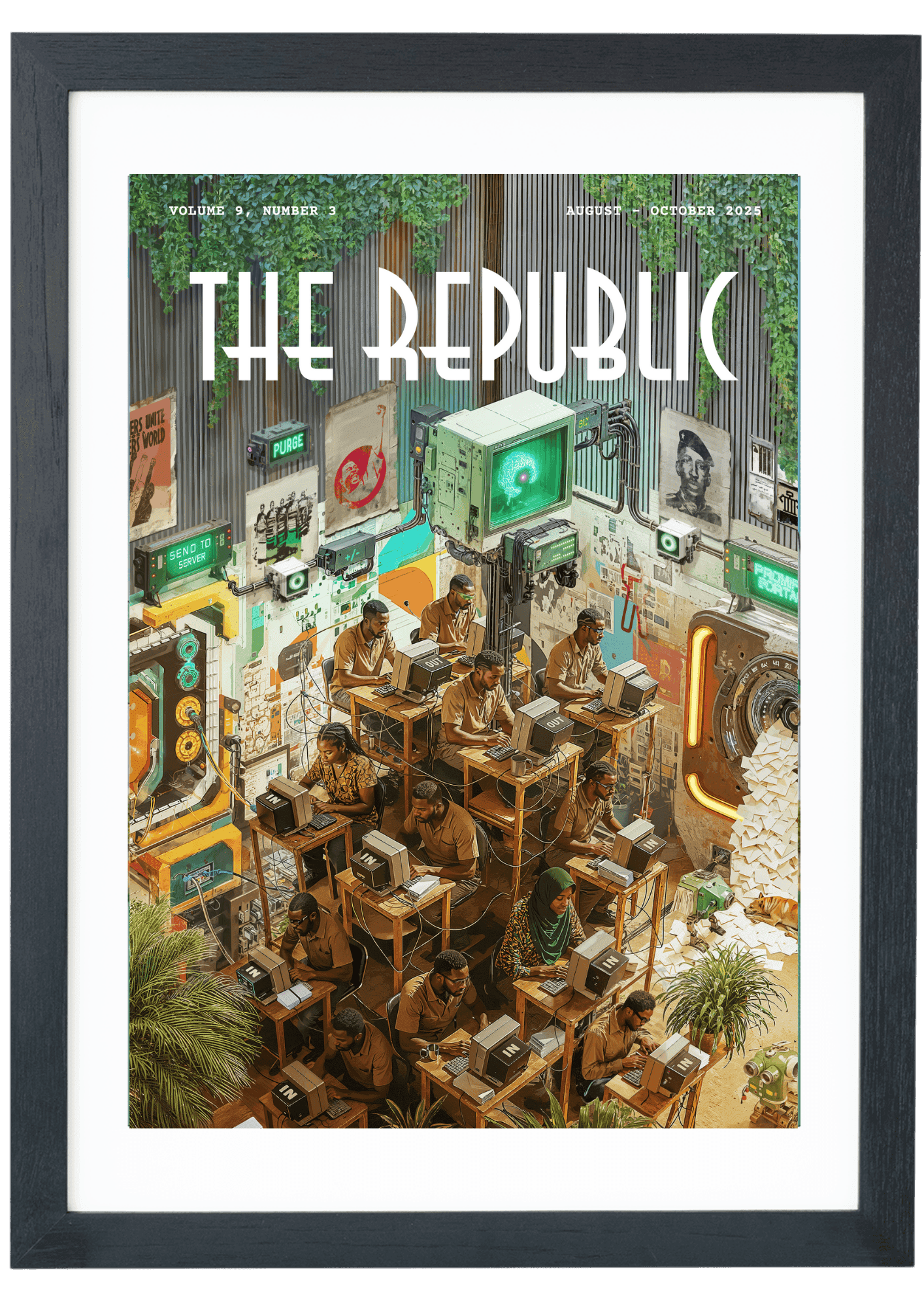 'The Empire Hacks Back' by Olalekan Jeyifous